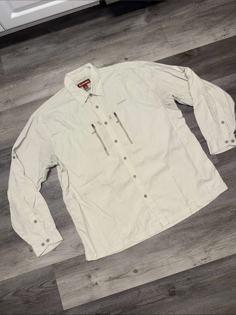 Simms button shirt top